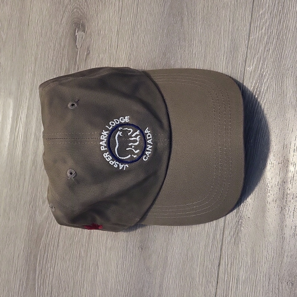 Jasper l Canada l adjustable l green l Jasper l outdoors l hiking l ball cap